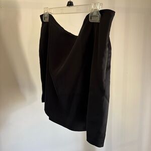 Wild Fable Asymmetrical Black Skirt